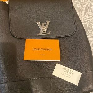 Black Louis Vuitton Backpack Never Used